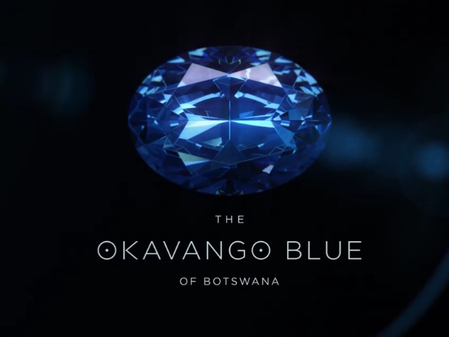 『珠宝』全球一周：Okavango 公布一颗20.46ct椭圆形蓝钻「Okavango Blue」；Petra Diam
