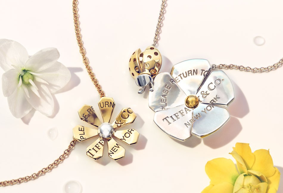 『珠宝』Tiffany 推出 Return to Tiffany 新作：花卉、昆虫与飞鸟