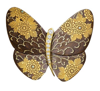 『珠宝』Van Cleef Arpels 推出 Two Butterflies 新作：双蝶飞舞