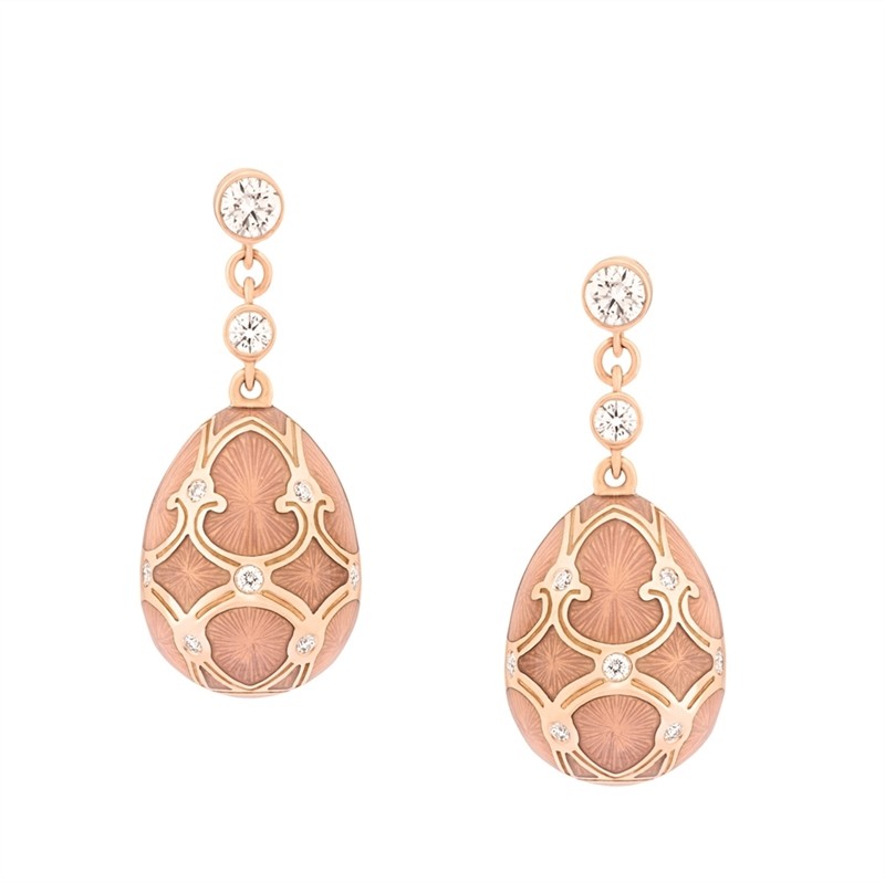『珠宝』Fabergé 推出 Heritage 彩蛋主题珠宝：玑镂、珐琅与宝石镶嵌