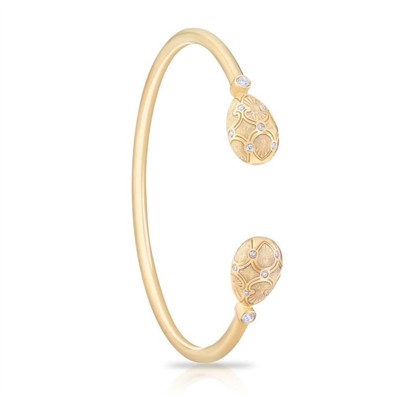 『珠宝』Fabergé 推出 Heritage 彩蛋主题珠宝：玑镂、珐琅与宝石镶嵌