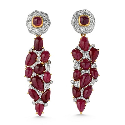 『珠宝』Victor Velyan 推出珠宝新作：冰川深处的红宝石