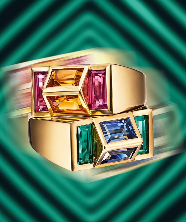 『珠宝』Tiffany 推出 Paloma's Studio 珠宝系列：城市霓虹与迪斯科年代