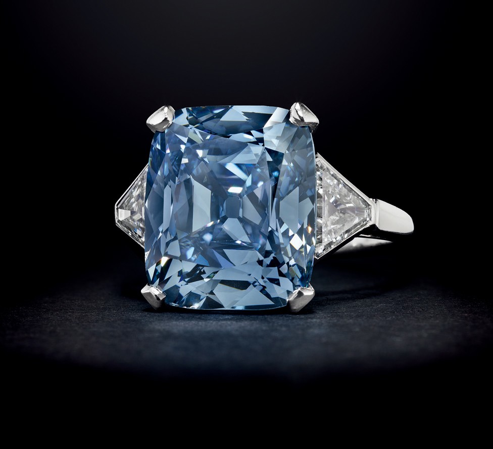 『拍卖』Christie's 纽约珠宝拍卖：Bulgari 8.08ct鲜彩蓝钻，15.56ct心形粉钻项链，Suzan