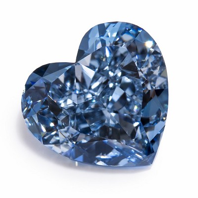 『拍卖』Christie's 伦敦「A Diamond Affair」私人拍卖：3.42ct心形蓝钻，40.05ct水滴