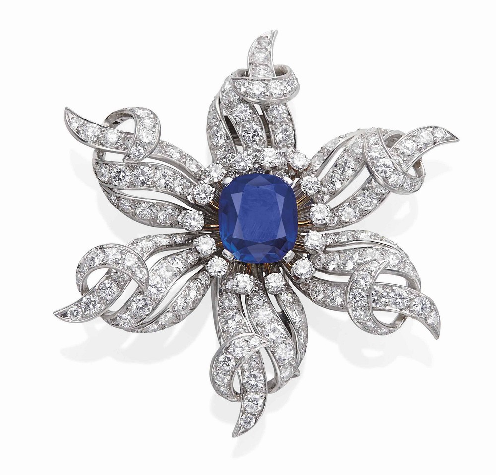 『拍卖』Christie's 巴黎珠宝春拍：6.09ct和5.74ct克什米尔蓝宝石