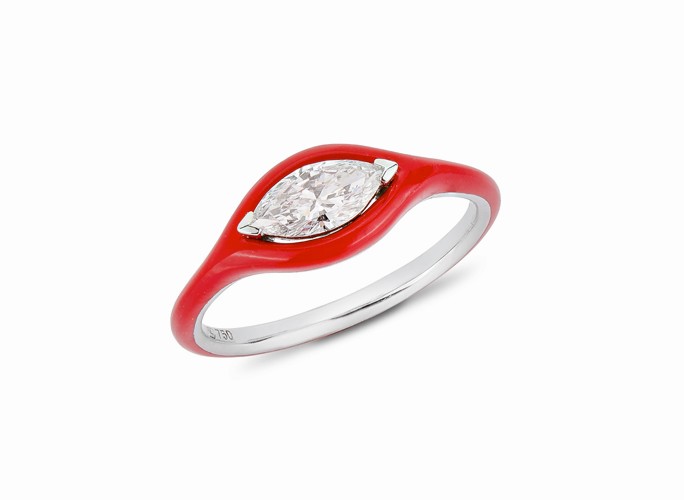 『珠宝』Etho Maria 推出 Diamonds in Red 系列：钻石与红色陶瓷