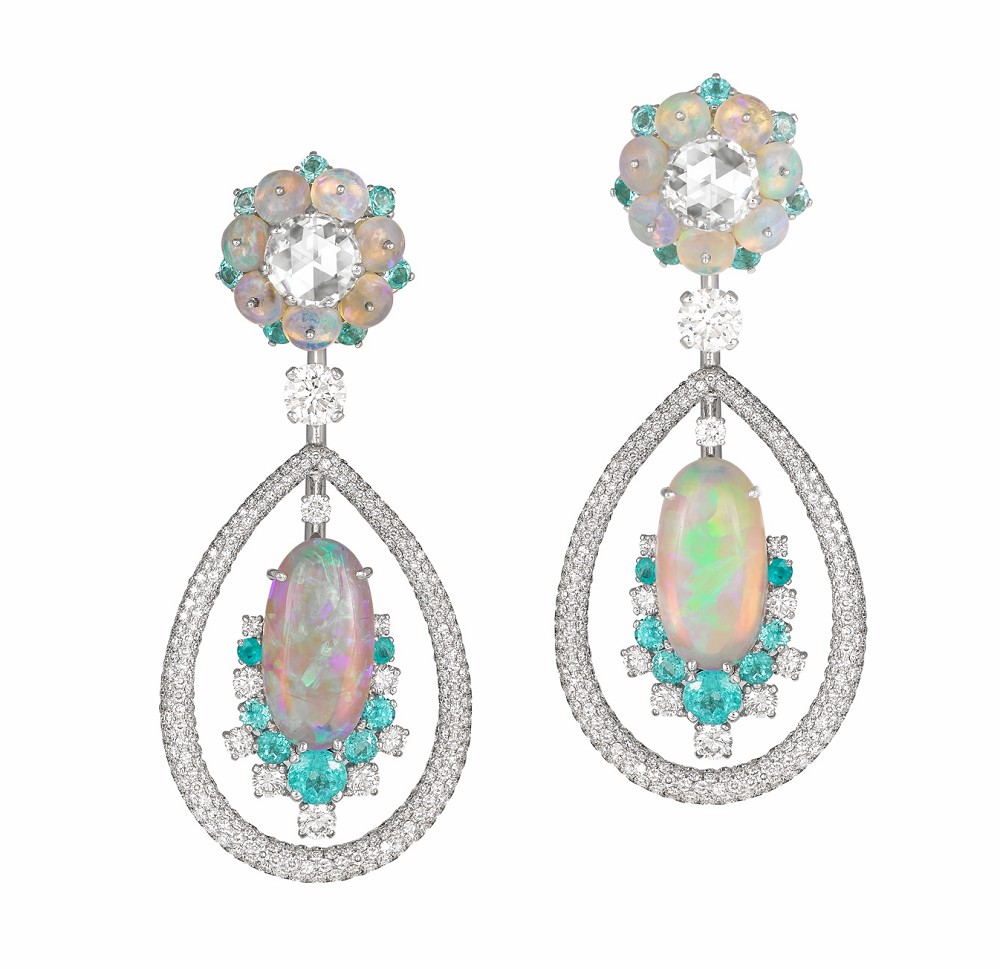 『珠宝』David Morris 推出高级珠宝新作：漩涡和水晶吊灯