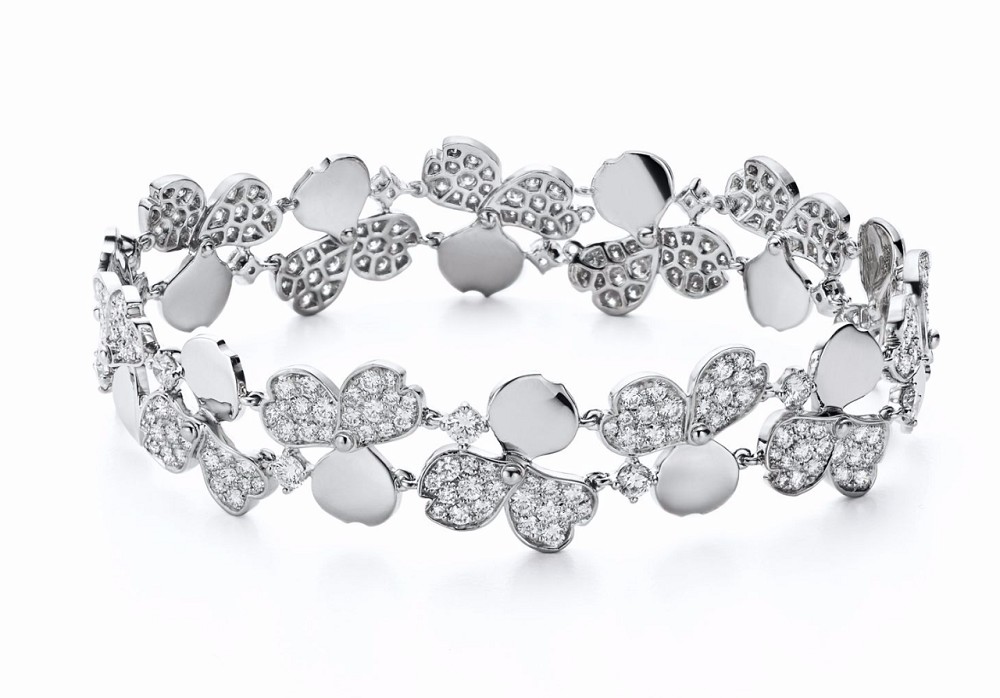 『珠宝』Tiffany 推出 Paper Flowers 珠宝系列：纸花纷飞